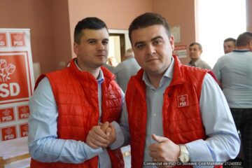 Planurile de dezvoltare a comunei Ostra, prezentate localnicilor de Gheorghe Șoldan și candidatul PSD la primărie, Marian Răzvan Calenciuc