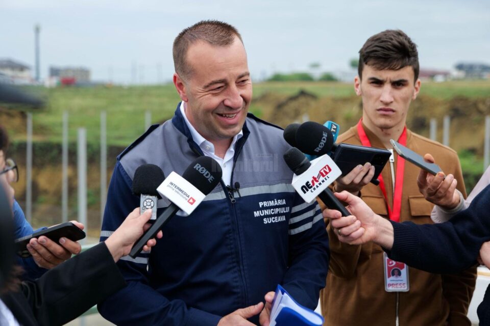 L. Harșovschi - „În această porțiune de teren de peste 12 hectare prin contur trei investiții – două la care se lucrează deja (Sala Polivalentă și baza sportivă de tip UEFA) și un Aqua Park