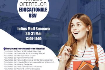 Mai multe facultăți de la USV își vor prezenta programele de studii, la Iulius Mall Suceava