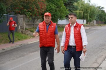 Sorin Tofan și Gheorghe Șoldan, la Ipotești