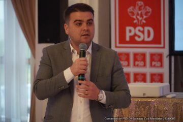 Ministrul Muncii, Simona Bura Oprescu, a venit la Suceava pentru a-l susține pe Gheorghe Șoldan pentru șefia județului