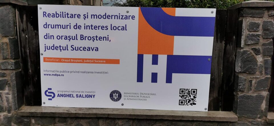 Unul dintre proiecte se referă la reabilitarea și modernizarea a 14 kilometri de drumuri de interes local Unul dintre proiecte se referă la reabilitarea și modernizarea a 14 kilometri de drumuri de interes local