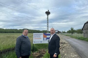 Gheorghe Flutur și primarul liberal al orașului Vicovu de Sus, Vasile Iliuț