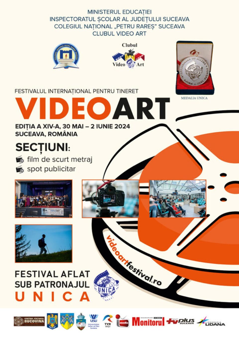 Festivalul internațional Video ART, competiție între tinerii cineamatori de pretutindeni, organizat de Colegiul „Petru Rareș” Festivalul internațional Video ART, competiție între tinerii cineamatori de pretutindeni, organizat de Colegiul „Petru Rareș”