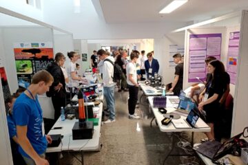 Concurenți in cadrul Olimpiadei Naționale de Creativitate Stiintifică, derulată în aceste zile la USV