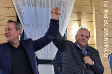 Gheorghe Flutur și primarul comunei Putna, Gheorghe Coroamă