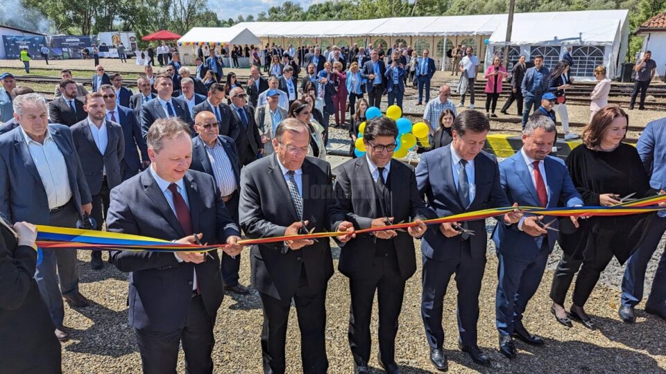 GRAMPET Group a inaugurat la Dornești cel mai mare terminal de transbordare din Europa pentru transportul cerealelor din Ucraina către portul Constanța
