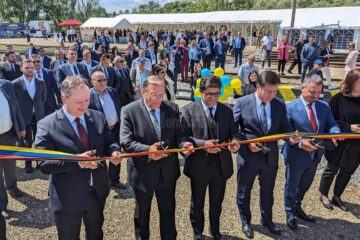 GRAMPET Group a inaugurat la Dornești cel mai mare terminal de transbordare din Europa pentru transportul cerealelor din Ucraina către portul Constanța