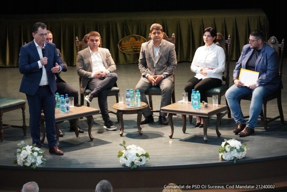 Întâlnire a liderilor PSD cu mediul de afaceri la Cazinoul Băilor din Vatra Dornei