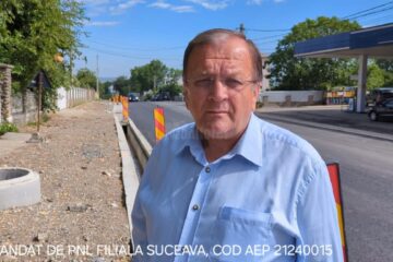 Flutur anunță asfaltarea ultimului tronson, la Bosanci, pe axialul Suceava-Dolhasca