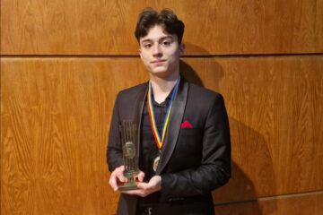 Pianistul Mario Victor Lucaci, de la Iași, a câștigat Trofeul „Lira de Aur”