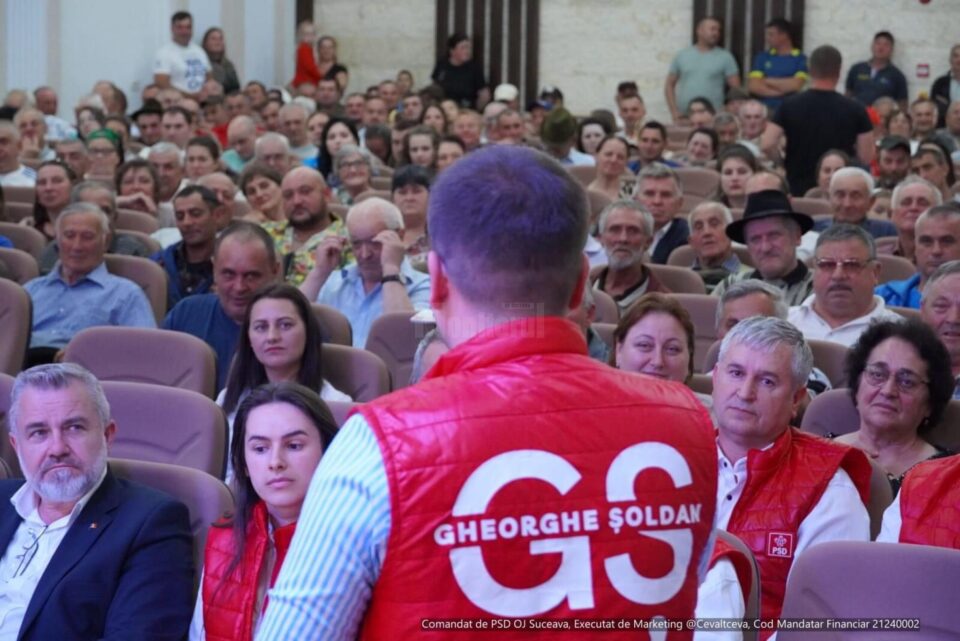 Gheorghe Șoldan la Vicovu de Jos: “Îmi doresc să fiu un președinte de Consiliu Județean implicat în sprijinirea administrațiilor locale pentru a-și realiza strategiile de dezvoltare”