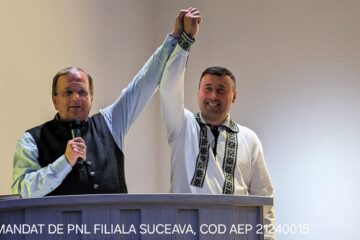 Gheorghe Flutur și primarul liberal din Horodnic de Sus, Valentin Luță