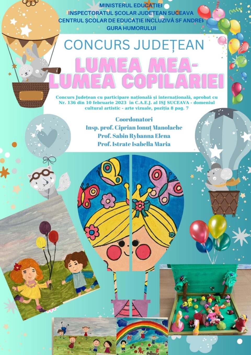 „Lumea mea - lumea copilăriei”, ediția a VIII-a, la Centrul Școlar Gura Humorului