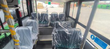 Primele 50 de autobuze pentru transport metropolitan în Suceava au ajuns în Portul Constanța