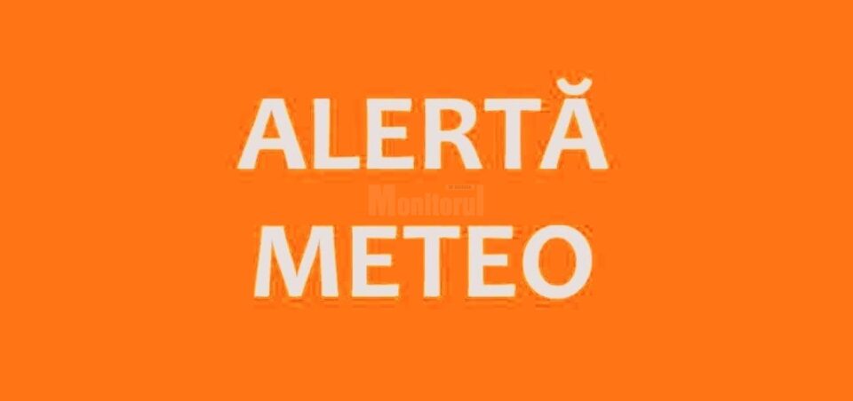 Cod Portocaliu de furtuni, pe 4 iunie, până la ora 17.00