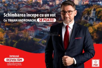 Traian Andronachi, candidatul PSD pentru funcția de primar al municipiului Rădăuți