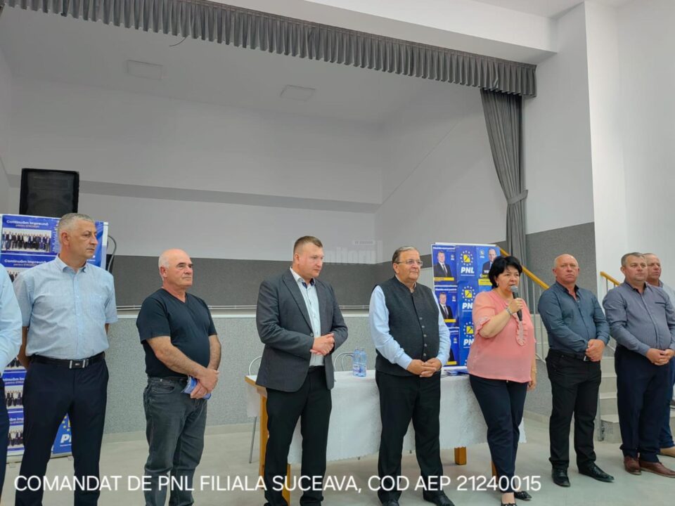Președintele PNL Suceava, Gheorghe Flutur, a fost, miercuri, la Stroiești
