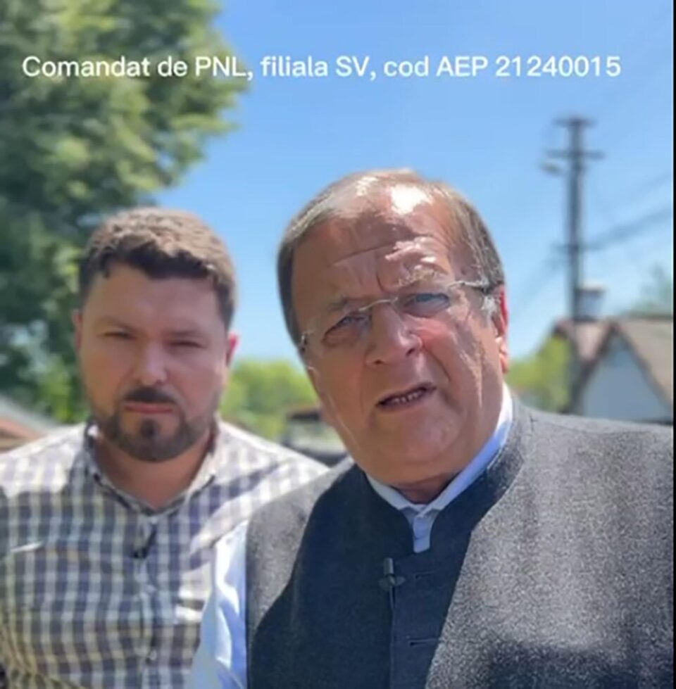 Gheorghe Flutur și primarul din Rădăuți, Bogdan Loghin