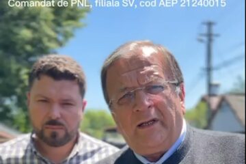 Gheorghe Flutur și primarul din Rădăuți, Bogdan Loghin