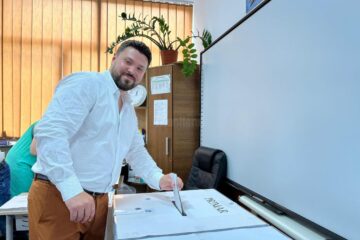 Primarul din Rădăuți, Bogdan Loghin, a votat pentru continuarea dezvoltării municipiului