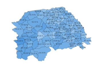 Prezența la vot la ora 20,00