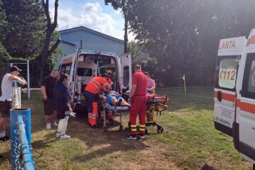Robert Cuziac a fost dus cu ambulanța la UPU Suceava