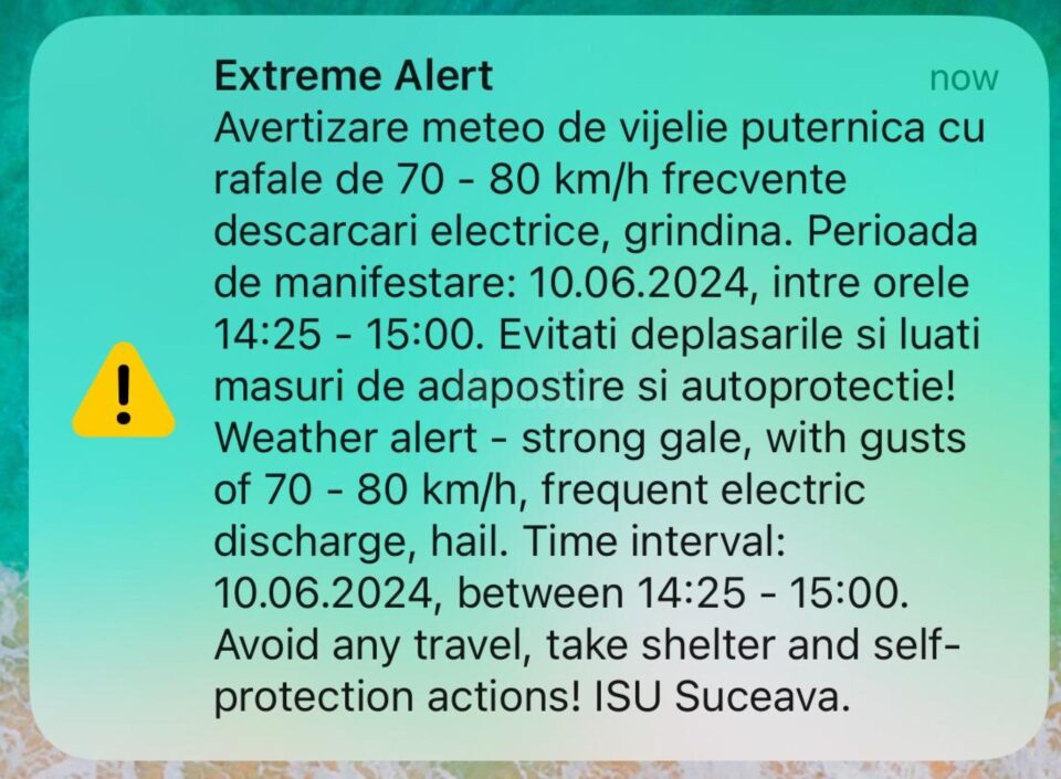 Mesajul Ro-alert