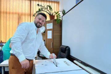 Primarul din Rădăuți, Bogdan Loghin, a votat pentru continuarea dezvoltării municipiului