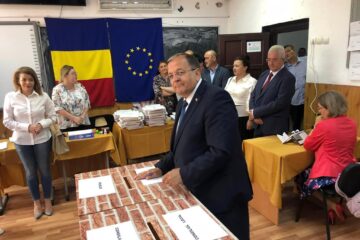 Liderul PNL Suceava, Gheorghe Flutur, a votat pentru continuarea dezvoltării județului