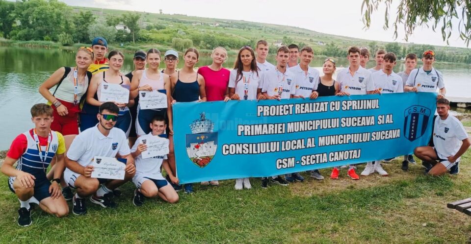 Canotorii de la CSM Suceava au cucerit 8 medalii la Naționale