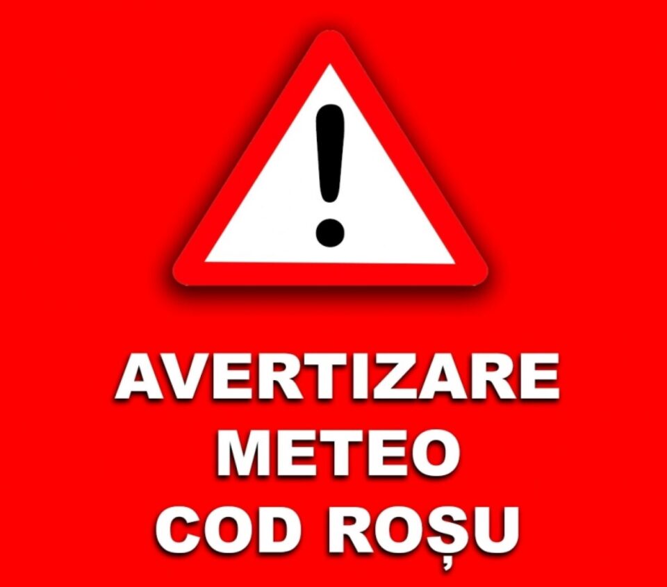 Cod roșu de grindină, vijelii și averse torențiale în 10 localități din județul Suceava Cod roșu de grindină, vijelii și averse torențiale în 10 localități din județul Suceava