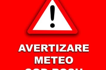 Cod roșu de grindină, vijelii și averse torențiale în 10 localități din județul Suceava