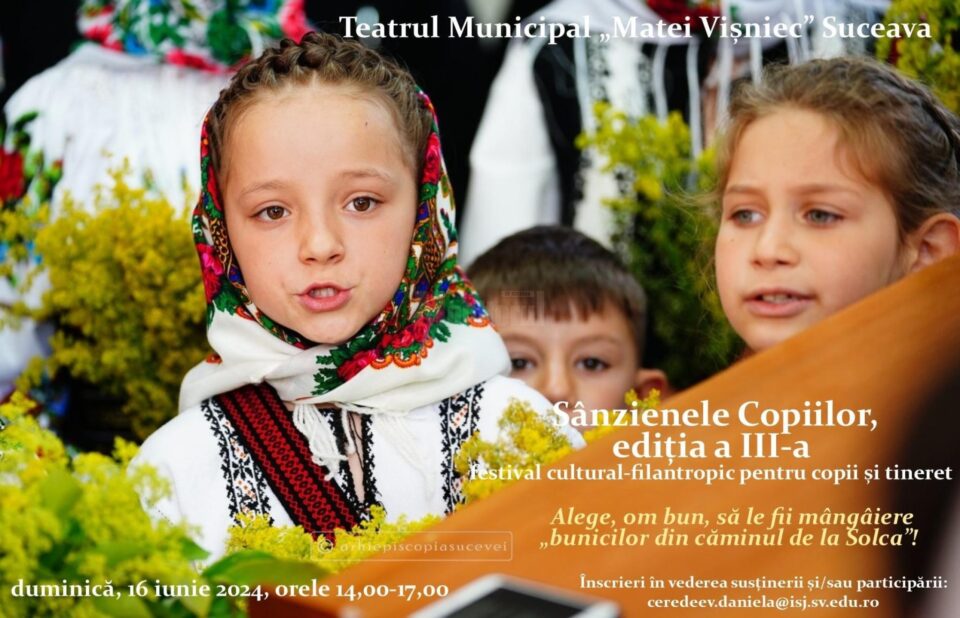 Festivalul cultural-filantropic pentru copii și tineret „Sânzienele copiilor”, ediția a III-a