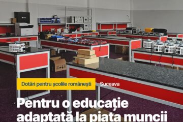 Noul atelier electric al Liceului ”Alexandru Ioan Cuza” Suceava