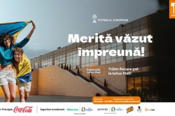 Euro 2024 se vede pe un ecran gigant la Iulius Mall Suceava