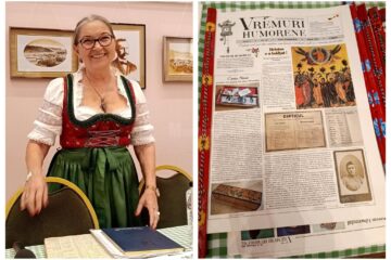 Lucy Glaser, presedinta Forumului German si fondatoarea ziarului Vremuri Humorene