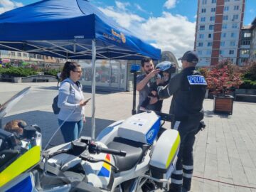 Caravana „Siguranța auto copii”