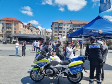 Caravana „Siguranța auto copii”