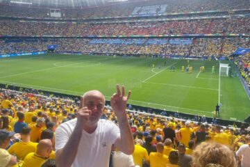 Vasile Rîmbu, susținător al naționalei de fotbal