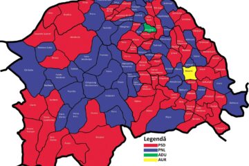 Harta localităților