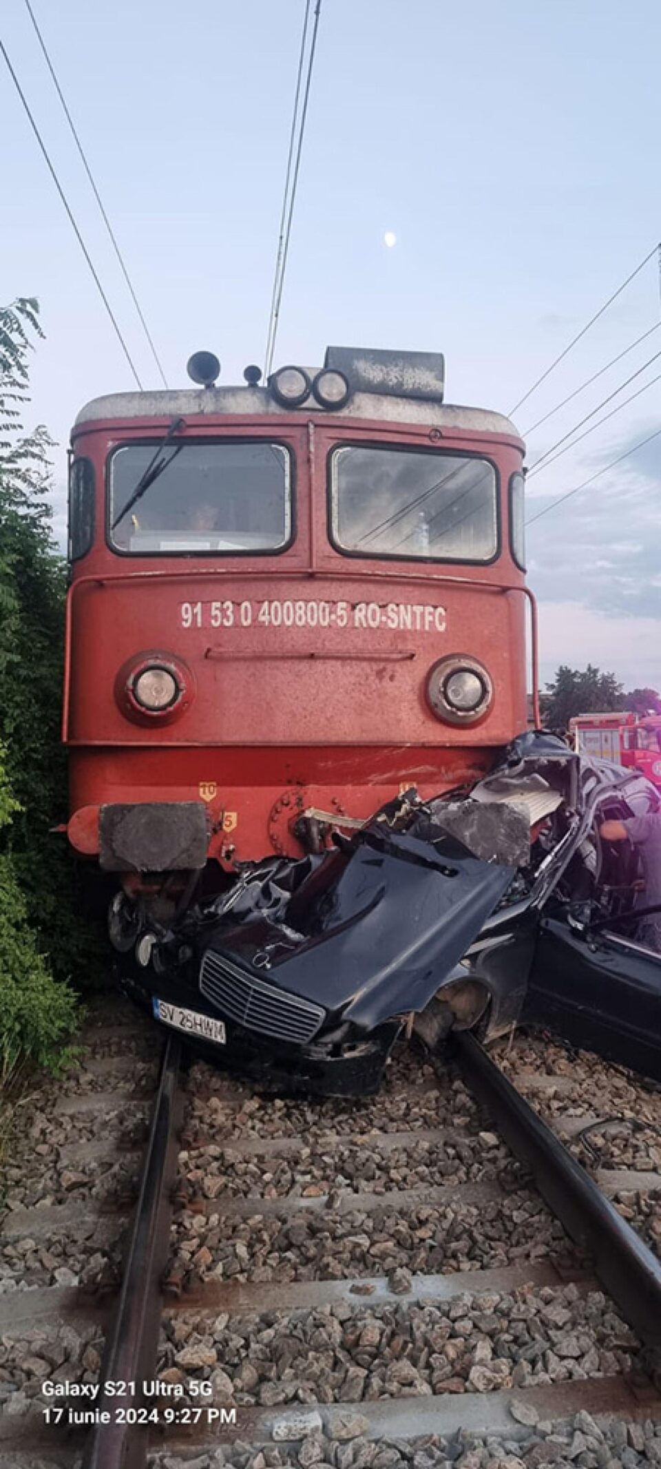Imagini de coșmar de la locul accidentului