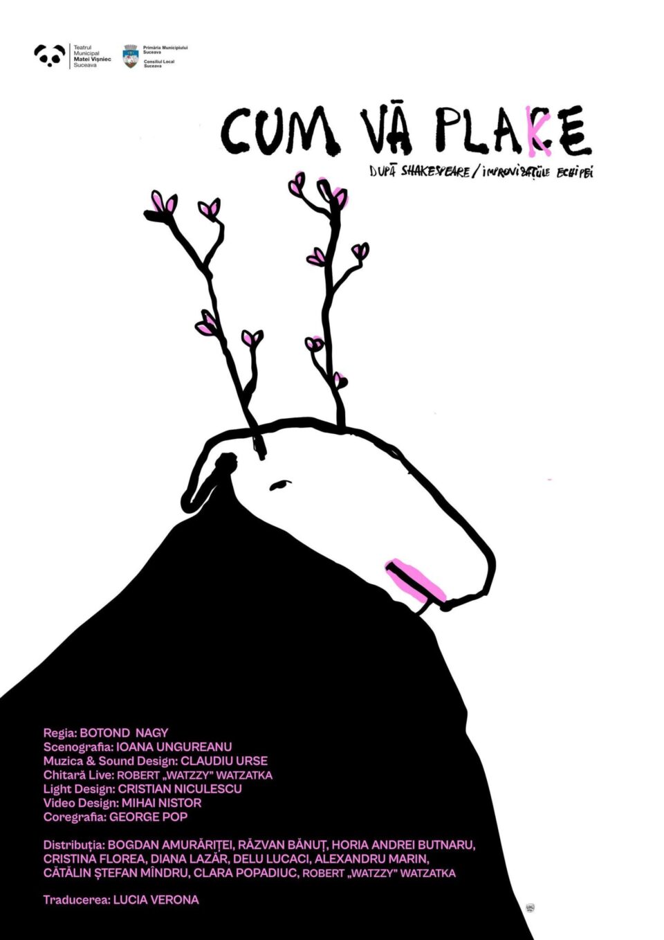 „Cum vă place”, la Teatrul Municipal „Matei Vișniec”