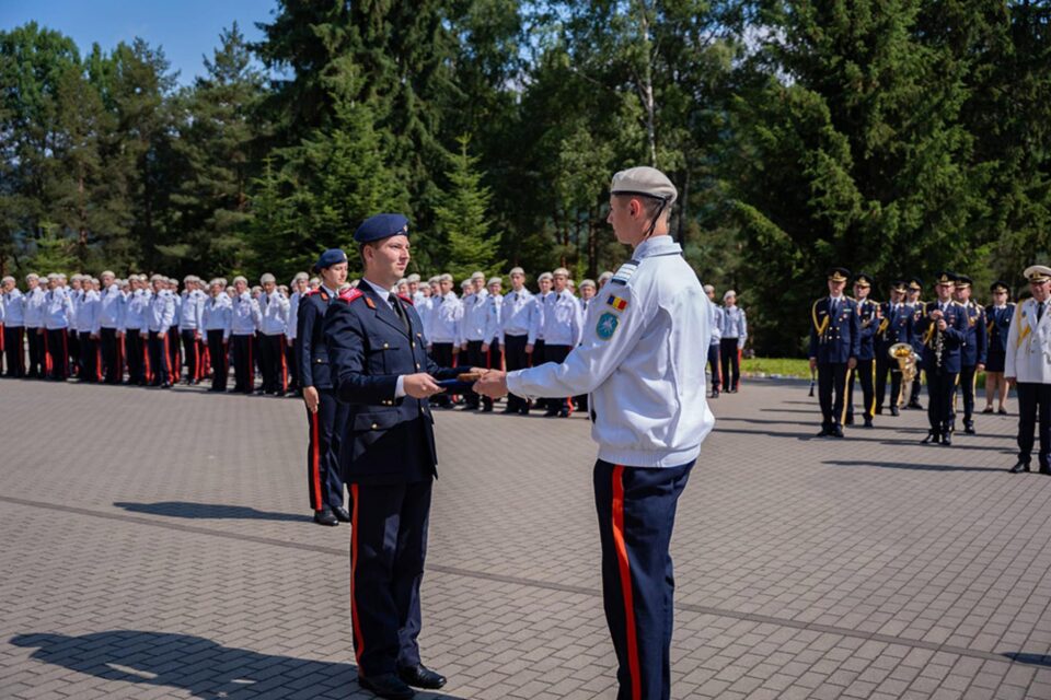Festivitatea de premiere de la Colegiul Militar. Foto elev caporal Matei Trofin