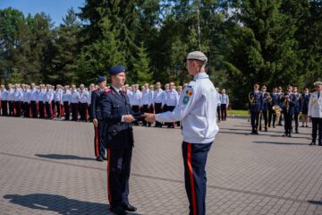 Festivitatea de premiere de la Colegiul Militar. Foto elev caporal Matei Trofin