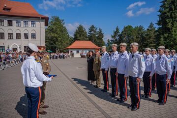Festivitatea de premiere de la Colegiul Militar. Foto elev caporal Matei Trofin