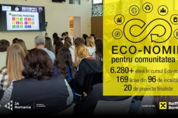 Două licee premiate în proiectul „Eco-nomie pentru comunitatea ta”