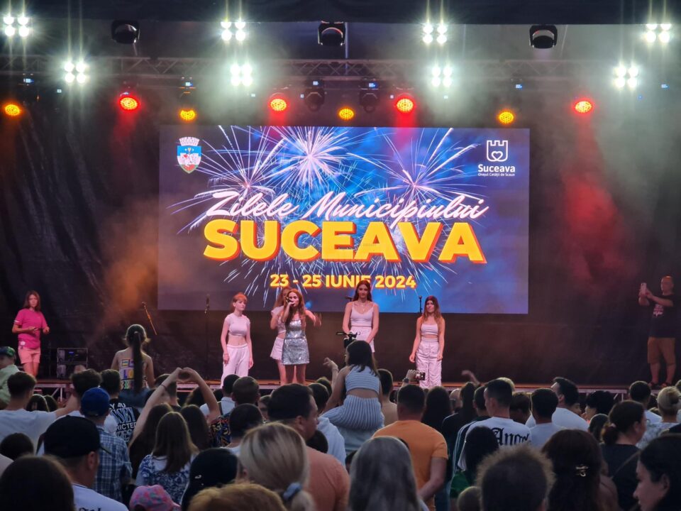 Mii de oameni în centrul Sucevei, la Zilele Orașului