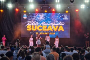 Mii de oameni în centrul Sucevei, la Zilele Orașului
