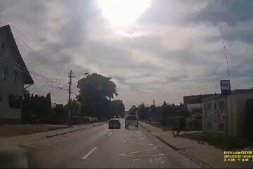 Depășire inconștientă trecere de pietoni